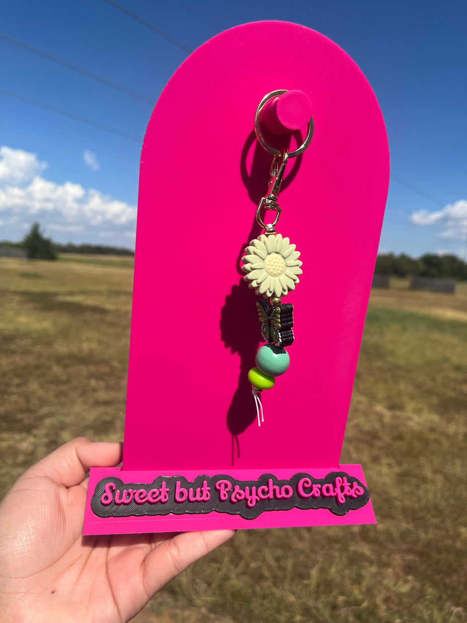Keychain Display with name plate