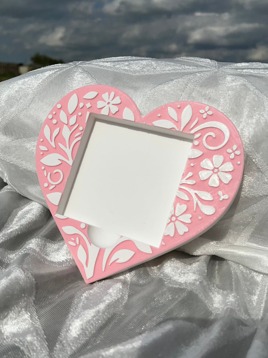 Heart Sticky Notes Holder