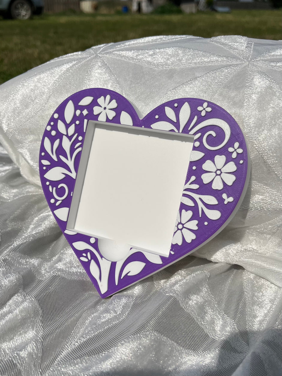 Heart Sticky Notes Holder