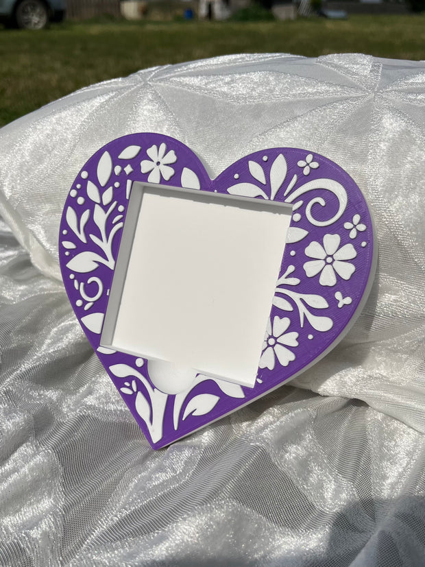 Heart Sticky Notes Holder