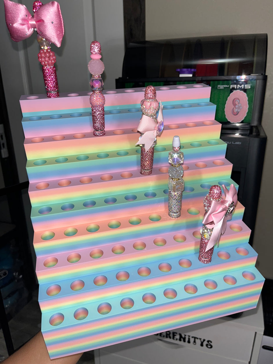 Pen Display for 100 Clay Rhinestone Pens (15mm)